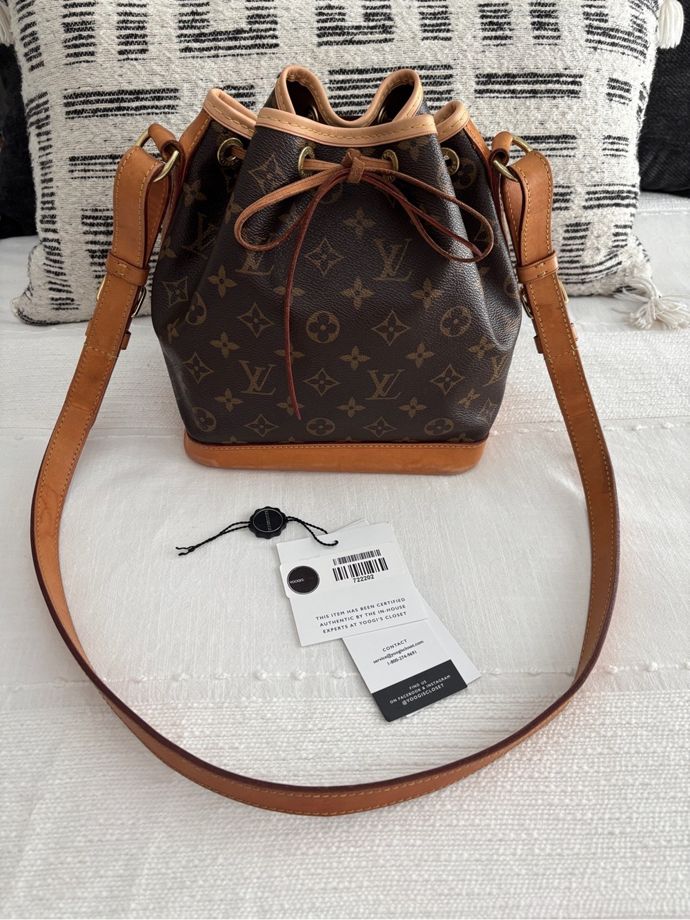 Louis Vuitton Monogram Canvas Noe BB Bag